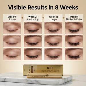 Toptan Kendi Laboratuvarımızla Test Edilmiş Vegan Hint Yağı Kirpik Serumu Su Geçirmez Hormon İçermeyen Kirpik Uzatıcı Nemlendirici - Product Image 2