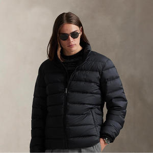 <span class=keywords><strong>Chaqueta</strong></span> de Manga Larga para Hombre, Estilo Americano, con Cuello Alto, Gruesa, <span class=keywords><strong>Informal</strong></span>, Bordada, con Logotipo de RL para Caballo Pequeño, para Invierno - Product Image 2