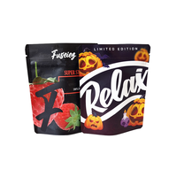 Sacs en mylar découpé de forme irrégulière avec logo personnalisé Sacs en mylar pour bonbons et collations d'emballage alimentaire en PET 3.5g 3.5 grammes