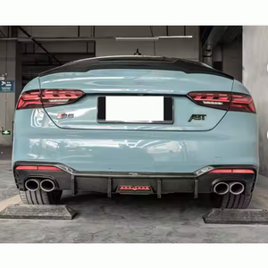 Diffusore labbro paraurti posteriore in fibra di carbonio a secco per AUDI A5 <span class=keywords><strong>S5</strong></span> PA B9.5 auto in fibra di carbonio accessori parti spoiler - Product Image 6