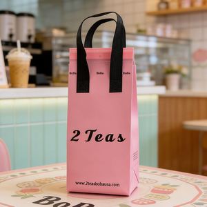 Sac de courses réutilisable en tissu non tissé, boîte à lunch isotherme, sac isotherme portable pour bière et vin avec logo, pique-nique en plein air - Product Image 3