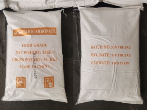 Bicarbonato de Sodio (Bicarbonato de Sodio) NaHCO3 99% Mín. Grado Alimentario e Industrial, Bolsa de 25 kg, Malan/Haihua/<span class=keywords><strong>GGG</strong></span> - Product Image 3
