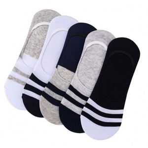 Chaussettes Hommes Bateau D'été En Silicone Antidérapant Gommino Invisible Mince Coupe Basse Bas Hommes No Show En Gros - Product Image 5
