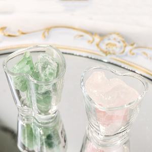 Herzform Kerzen Gläser Mini Leere Liebe Herz Aroma therapie Duft kerzen becher für Home Wedding Decoration - Product Image 2