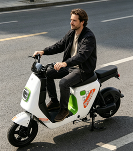 Vélo électrique avec batterie universelle 48V, moteur <span class=keywords><strong>silencieux</strong></span> 350W, pneus à vide de 14 pouces, batterie au plomb-acide - Product Image 3