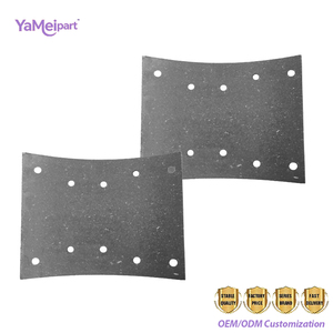 Doublure de frein OEM Standard 81502210540 WVA 19579 19580 pour camion lourd, <span class=keywords><strong>remorque</strong></span>, essieu avant et arrière - Product Image 6