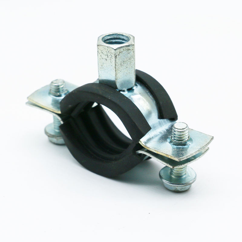 10 Pezzi Zincato Ferro Zincato Due Orecchie Morsetto Tubo 5-23mm - Foto 6