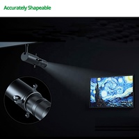 10W 20W LED Shapeable Track Light 30W 35W Ultra Wide Beam Angle Museum Light Zoomable Shapeable LED Track Lighting