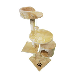 Offre Spéciale multi-niveaux bois grand arbre à chat escalade grattoir <span class=keywords><strong>maison</strong></span> meubles chatons activité tour - Product Image 3