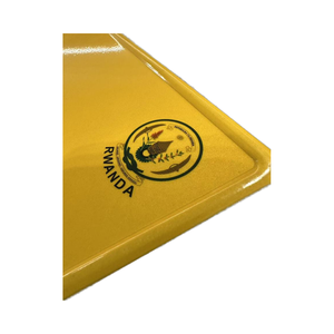 Placas de Matrícula de Aluminio Brillante Personalizadas con Impresión para Decoración de Automóviles de Ruanda, Grosor de 1 mm - Product Image 3