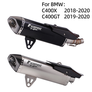 2018-2020 <span class=keywords><strong>C400X</strong></span> <span class=keywords><strong>C400GT</strong></span> Motocicleta GP Tubo de enlace de escape Sistema completo Fibra de carbono Nueva condición - Product Image 3
