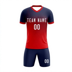 Conjunto de Camiseta de Rugby Personalizada con Cuello en V, Patrón 3D, Impresión por Transferencia de Calor, Unisex, Manga Corta, Secado Rápido, Transpirable, Poliéster, Kit Deportivo - Product Image 1