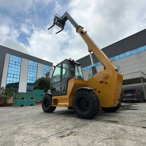 Manipulador Telescópico con Altura de Elevación de 7m/10m, Montacargas 4x4 Todoterreno con Mástil de 3 Etapas para Construcción, Materiales de Construcción y Logística - Product Image 5