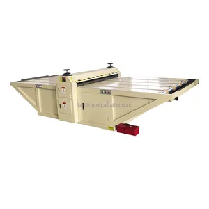 Hot Selling Flat Table Die Cutting and Creasing Machine Platform Flatbed Roller Die Cutter for Cardboard PP Plastic Pizza Box