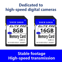 Gitra Carte Mémoire SD Personnalisée LOGO Prix de Gros Usine 4GB 8GB 16GB 32GB 64GB 128GB pour Téléphone Portable Appareil Photo Voiture GPS