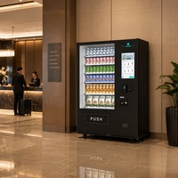 Distributeur Automatique Combo de Snacks et Boissons pour les Pays d'Asie du Sud-Est, Vente de Distributeurs Automatiques pour Sodas et Aliments avec Paiement par Carte/Espèces