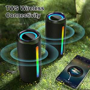 Gadgets électroniques Haut-parleur Bluetooth RVB avec son HD Haut-parleur portable sans fil IPX5 étanche BT5.3 pour la maison/l'extérieur/la plage - Product Image 5