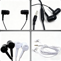 Écouteurs filaires de haute qualité 3,5 mm avec micro, écouteurs musicaux, accessoire de vente en gros pour téléphones portables, chipset JL