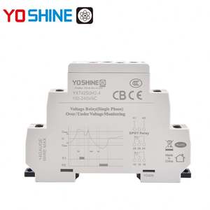 Yoshine 100V-240V DPDT Single Phase Overvoltage and Undervoltage Voltage Protection <b>Relay</b> - Product Image 1