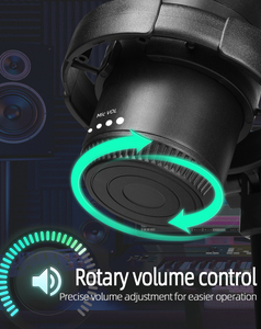 Set de Micrófono USB GAM-ZX798 para <span class=keywords><strong>PC</strong></span>, Micrófono de Condensador con Control de Ganancia, Luz Ambiental Colorida, Rejilla Antisalpicaduras y Brazo, Micrófono RGB USB para Juegos - Product Image 5