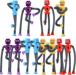 Jouet robot télescopique à ventouse, tubes pop, jouets <span class=keywords><strong>de</strong></span> voyage pour tout-petits, jouets sensoriels, jouets fidget pour enfants, prix <span class=keywords><strong>de</strong></span> la boîte au trésor - Product Image 1