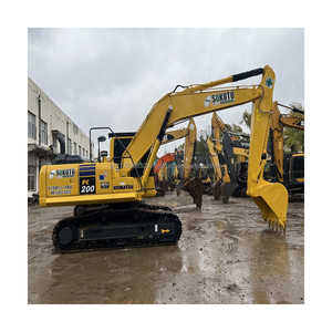 Excavatrice sur chenilles Komatsu PC200-8 d'occasion de haute qualité, 20 tonnes, modèle PC200-8MO/N1, avec moteur, boîte de vitesses et godet de 0,8 m³ - Product Image 1