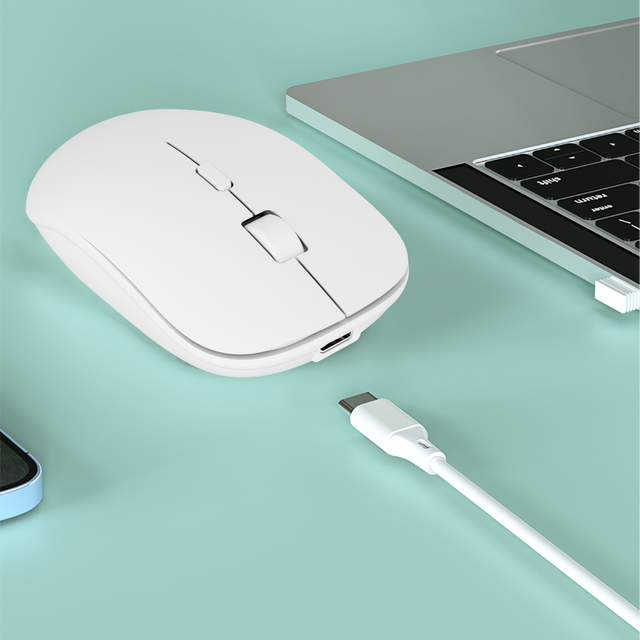 Wireless BT Mouse Portable Magic Silent Ergonomic Mice for Laptop iPad Tablet Notebook Mobile Phone Office Gaming Mouse