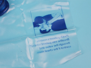 Masker pernapasan CPR, peralatan napas CPR bantuan pertama darurat mulut ke mulut - Product Image 4