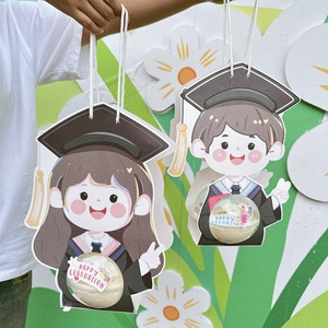 Décoration de gâteau en acrylique « Miel et Douceur » pour garçons et filles, idéale pour les anniversaires et les fêtes de remise de diplôme - Product Image 3