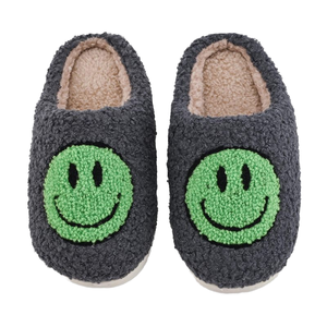 Sabots pour enfants Happy Face, chauds, fermés, légers, semelle en TPR, plateforme à semelle épaisse et souple pour l'automne/hiver - Product Image 5