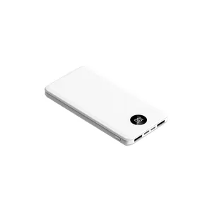 Ali Baba Promotion Gift Slim Powerbank Factory Price With LED Digital Dispiay Power Bank 10000mah for Mobile