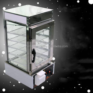 เครื่องทำขนมอาหารจานด่วนเชิงพาณิชย์พร้อมที่อุ่นอาหารเครื่องอุ่นขนมปังเป็นส่วนประกอบหลัก - Product Image 3