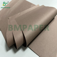 Papier sulfurisé couleur café 45gsm 50gsm pour l'emballage alimentaire, 72 x 102 cm