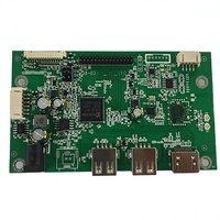 Controlador de Pantalla LCD LVDS para Grabación con Cámara, USB*2, HD 1920x1080, 5-10.1 Pulgadas, Compatible con Cámara USB/Actualización USB/IR/WiFi Inalámbrico