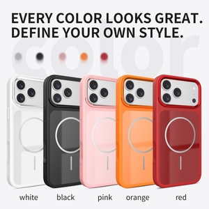 เคสโทรศัพท์แบบแม่เหล็กด้านหลังกระจกเงาขั้นสูงสำหรับ iPhone 18 17 Pro Max รองรับการชาร์จไร้สาย ปุ่ม AI ป้องกันอย่างดี - Product Image 2