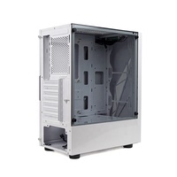 Gabinet d'ordinateur tour moyenne CR12 ATX d'entrée de gamme à bas prix