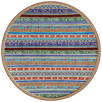Service de Table Exquis en Porcelaine Fine Motif Cheval – Assiettes Colorées, Bols, Tasses et Présentoir Étagé 6.5-12 pouces – Idéal Hôtels et Restaurants