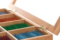 Boîte à thé en bambou naturel, organisateur de rangement, taille plus grande, capacité de 120+ sachets de thé debout ou plats, 8 compartiments ajustables