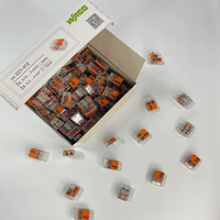 Nouveau connecteur de jonction à levier terminal 221-412 original, 2 voies, bon prix, composants électroniques