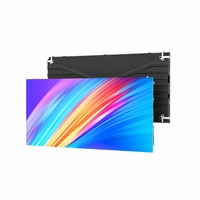 Écran LED d'intérieur en aluminium léger et résistant aux intempéries pour mur vidéo, idéal pour la publicité sur panneaux d'affichage et l'affichage numérique commercial