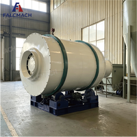 Ce sécheur rotatif industriel de fabrication chinoise est conçu pour sécher des matériaux tels que le sable de quartz et les résidus.