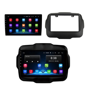 4G Sim GPS <span class=keywords><strong>Navigation</strong></span> Cho Xe <span class=keywords><strong>Bluetooth</strong></span> 2 + 32G 9 Inch <span class=keywords><strong>Stereo</strong></span> Xe Với Gương Liên Kết FM AM DSP Xe Đài Phát Thanh Đối Jeep Renegade 2016-2018 - Product Image 2