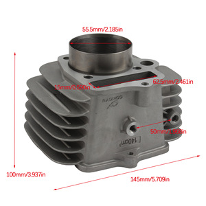 Kit de bloc-cylindre et de segments de piston Zuqing Yx140Cc, pièces de moteur refroidies par air pour moto - Product Image 2