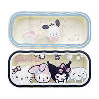 Étui à lunettes pliable Xiongda XD-322 en plastique rigide avec motif de dessin animé pour lunettes de soleil d'enfant avec affichage des verres optiques