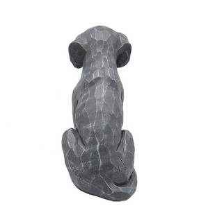 Quà Tặng <span class=keywords><strong>Labrador</strong></span> <span class=keywords><strong>Retriever</strong></span> Đen Đồ Trang Trí Sân Phòng Thí Nghiệm Tượng Và Tượng Nhỏ Ngoài Trời Bằng Nhựa Cao 11.3 Inch - Product Image 3