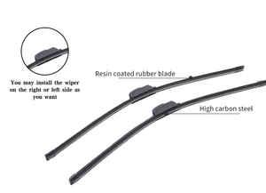 Accessoires automobiles de haute qualité, double lame d'<span class=keywords><strong>essuie</strong></span>-<span class=keywords><strong>glace</strong></span>, caoutchouc naturel, <span class=keywords><strong>essuie</strong></span>-<span class=keywords><strong>glace</strong></span> sans armature en plastique - Product Image 2