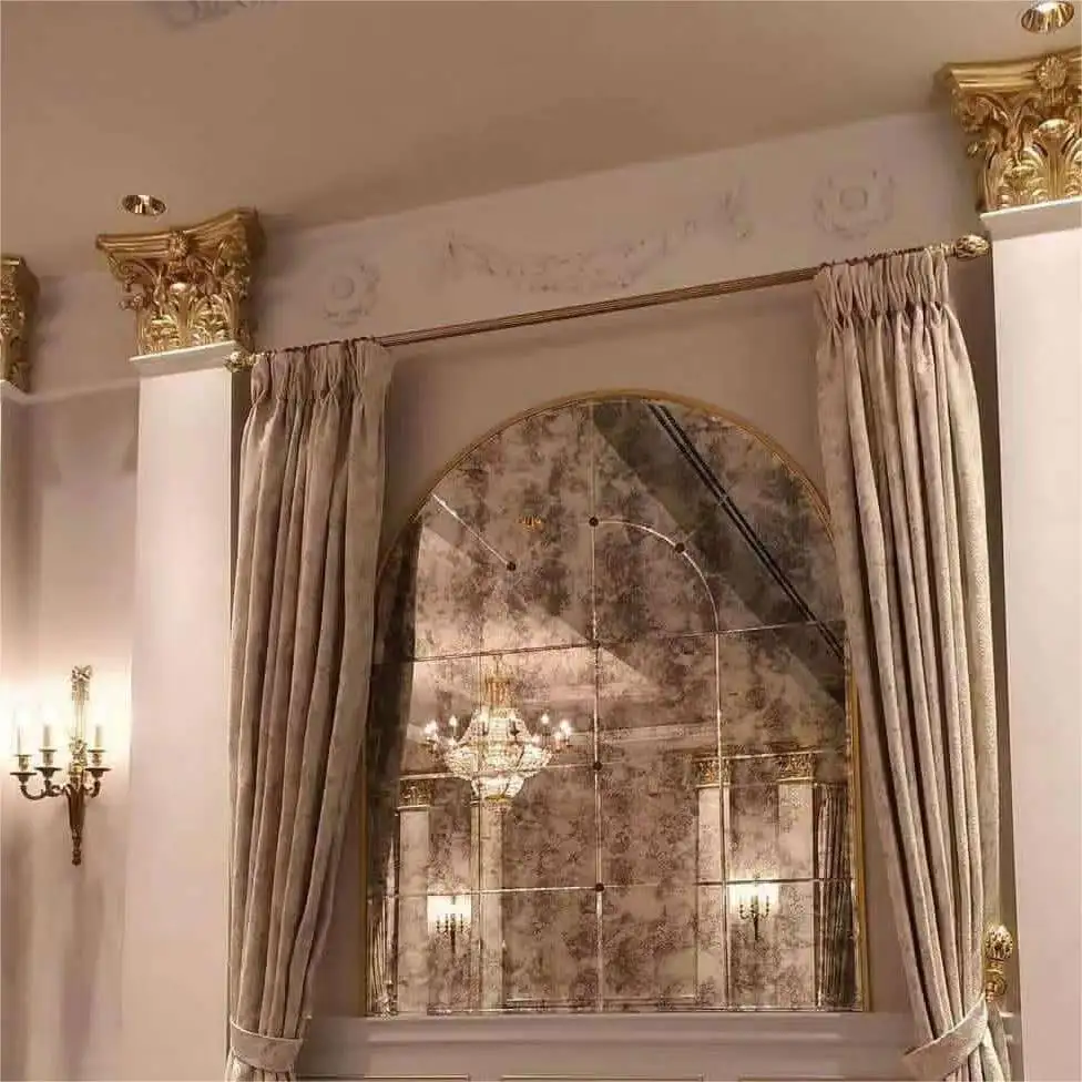 Античное зеркало декоративное настенное стекло зеркало античное воспроизведение зеркала стеклянная плитка