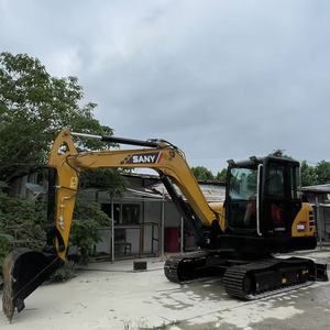 Excavadora Usada SANY SY60C de 6 Toneladas, Motor Diésel Confiable con Pocas Horas de Trabajo, Ideal para Agricultura, Jardinería y Mantenimiento de Carreteras - Product Image 1