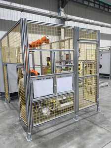 Welded Frame Aluminum Safety Fencing For Industrial Plant Robust Construction For Long-Lasting Machine Guard - Product Image 5