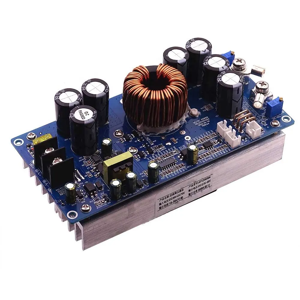 800WハイパワーDCステップダウン電源出力30A定電圧定電流調整可能な入力電圧DC20V-70Vモジュール